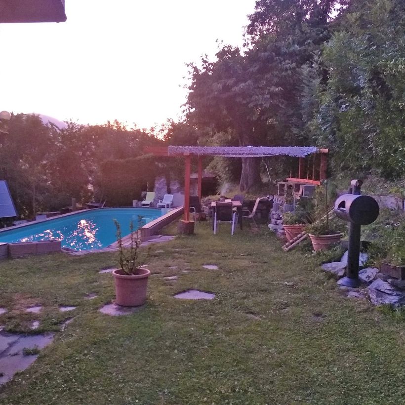 jardin et piscine les cerisiers
