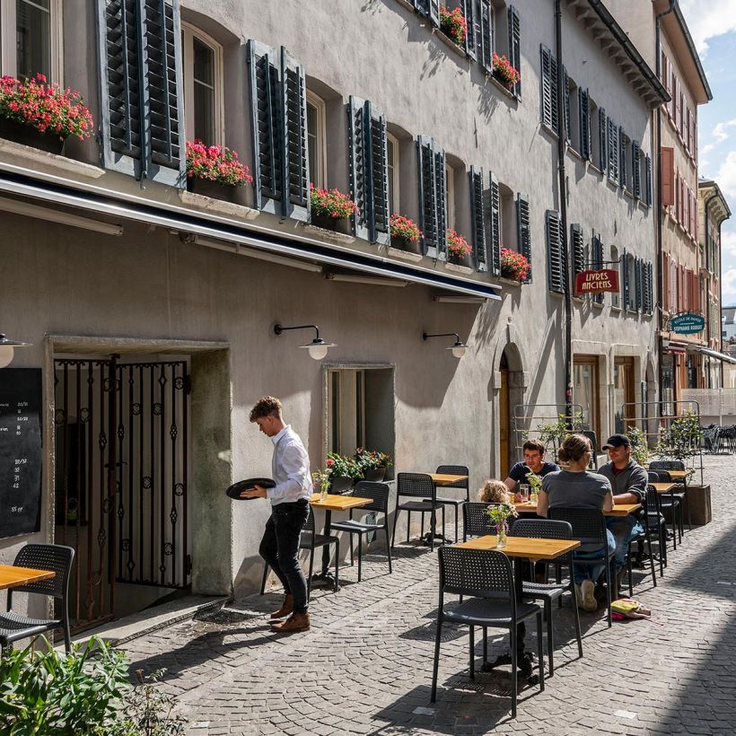 terrasse restaurant alex à Sion