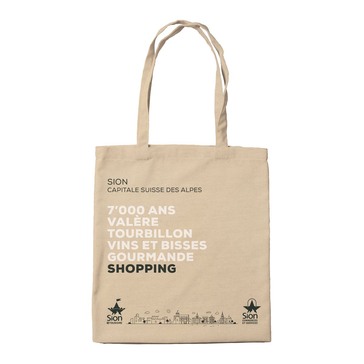 Stofftasche - Tote bag Sion Tourisme